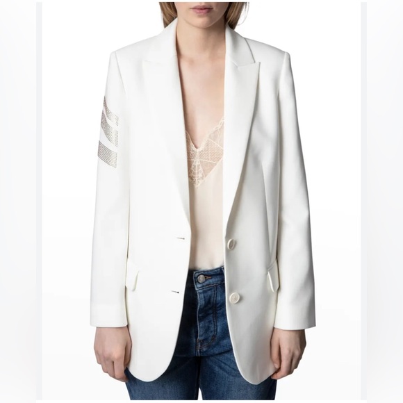 Zadig & Voltaire viva Arrow blazer Jacket. - Picture 3 of 6